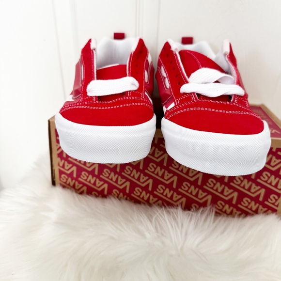 VANS Knu Skool Mega Check Red BRAND NEW - Picture 8 of 13